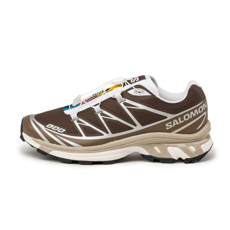 Salomon XT-6 - 44 2/3 / Earth Brown / Walnut / Footwear Silver
