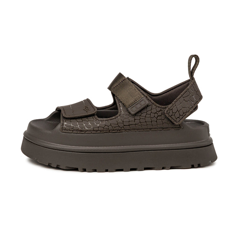Ugg Wmns Goldenglow Embossed - 36 / Dense Smoke
