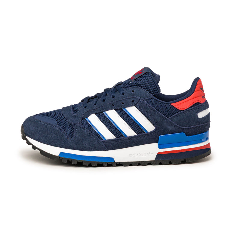 Adidas ZX 600 - 44 2/3 / Night Indigo / Footwear White / Semi Lucid Red
