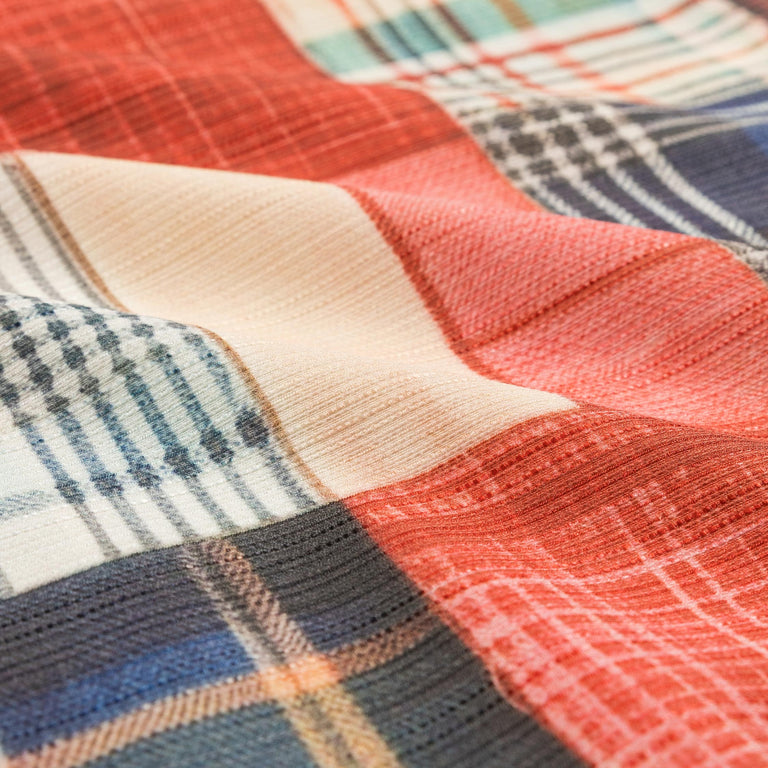 Metalwood Madras Patch Explorer Shirt - S / Multicolor - 5