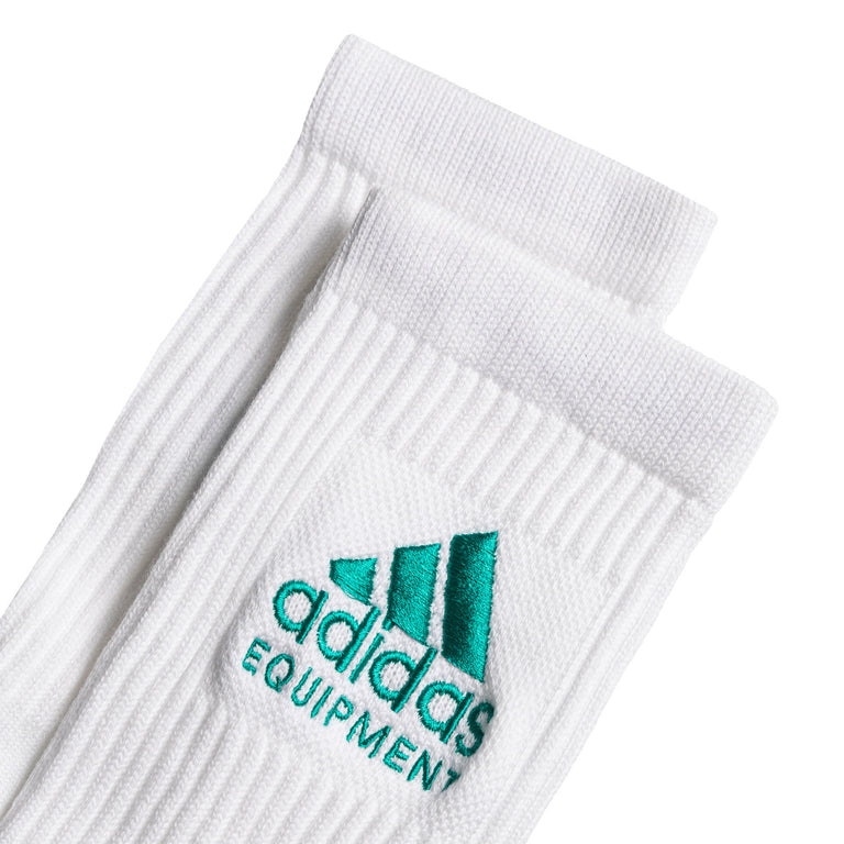 Adidas Equipment 2 Pair Packs Socks - L / White / Grey - 2
