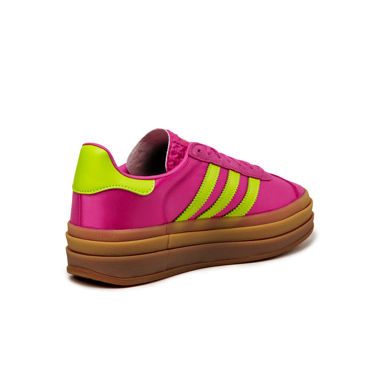 Adidas Gazelle Bold W - 37 1/3 / Semi Lucid Fuchsia / Solar Slime / Gold Metallic - 3