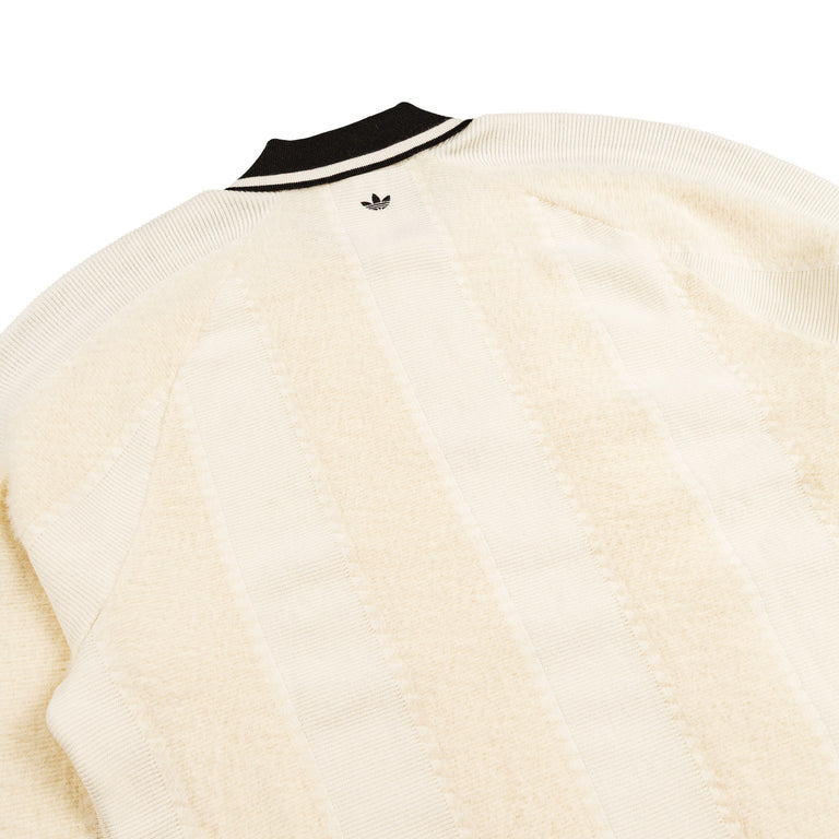 Adidas Premium Knitted Jersey - XXL / Cream White - 3