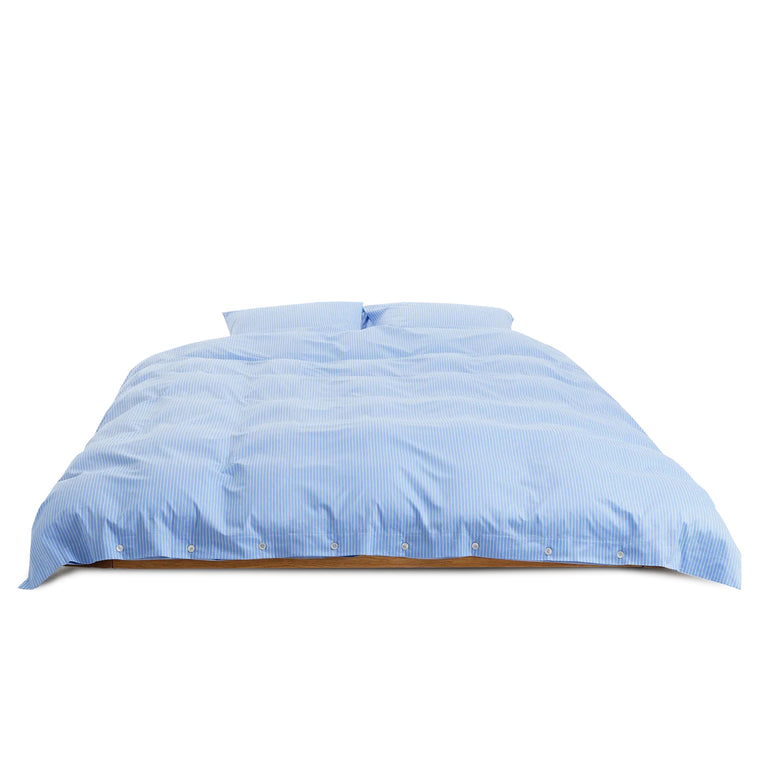 Tekla Sateen Duvet Cover - 140 x 200cm / Polo Stripes - 4