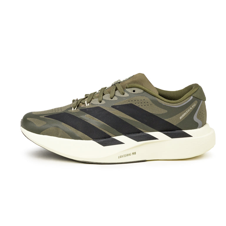 Adidas Adizero Evo SL EXO - 40 2/3 / Olive Strata / Shadow Olive / Iron Metallic
