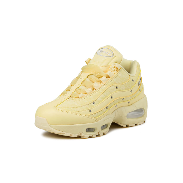 Nike Wmns Air Max 95 *Big Bubble* - 43 / Soft Yellow / Metallic Silver / Alabaster - 7