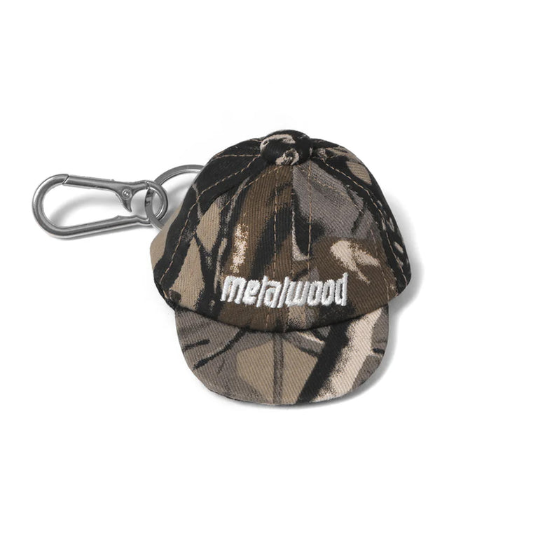 Metalwood Camo Hat Keychain
