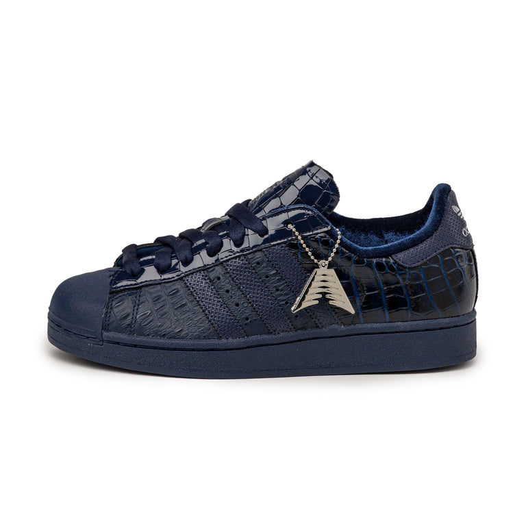 Adidas x Anthony Edwards Superstar II - 42 2/3 / Night Indigo / Night Indigo / Silver Metallic

