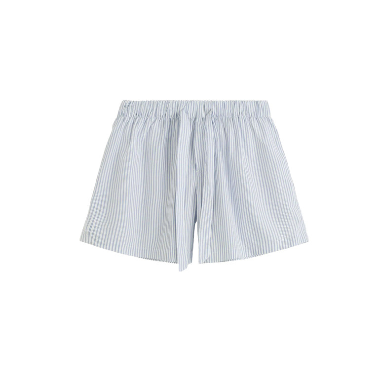 Tekla Pyjamas Shorts - L / Orchid Stripes
