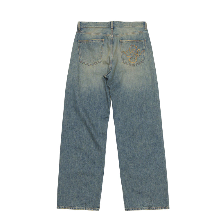 Stockholm Surfboard Club Frank Jeans - 30 / Sand Blue - 2