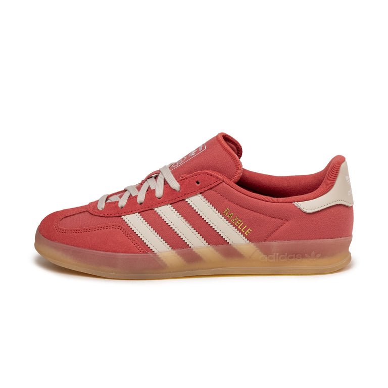 Adidas Gazelle Indoor - 36 2/3 / Crew Red / Aluminium / Magic Beige
