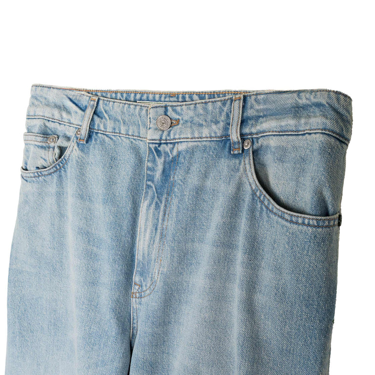 Lacoste Loose Fit Denim Jeans - 30 / Washed Bleach - 3