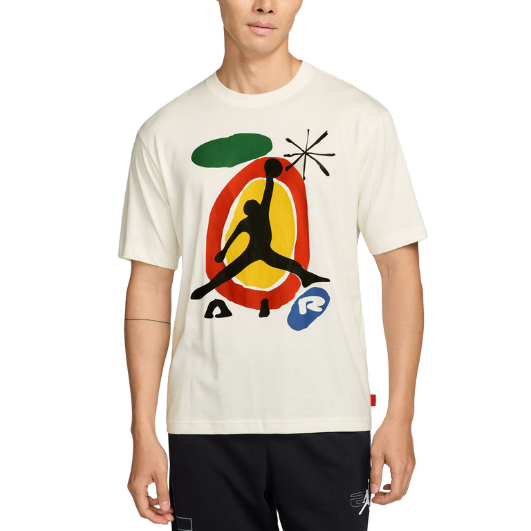 Nike	Jordan Brooklyn Miro 85 T-Shirt - S / Sail - 2