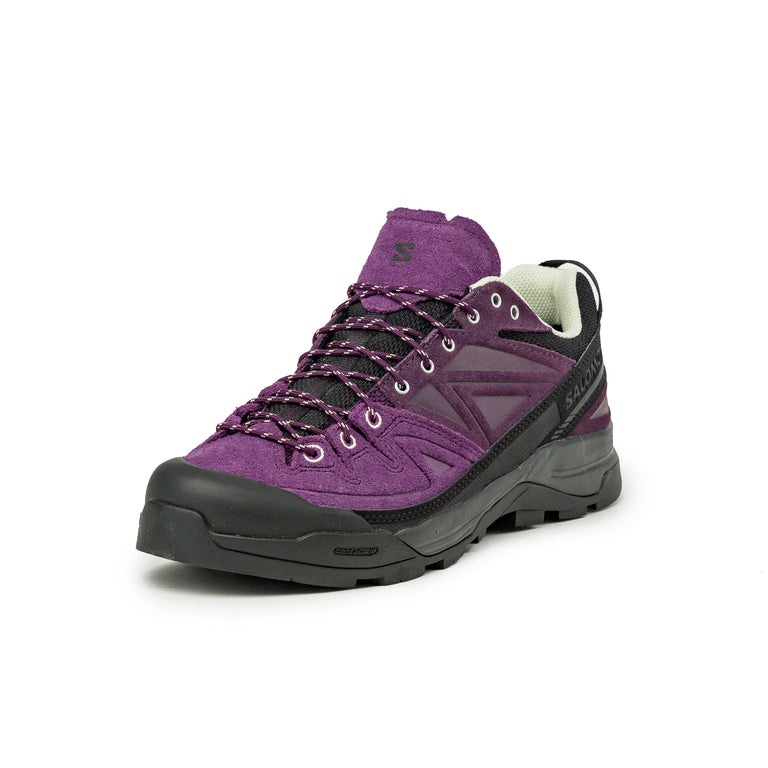 Salomon X-Alp Leather - 39 1/3 / Winter Bloom / Plum Perfect / Lime Cream - 2