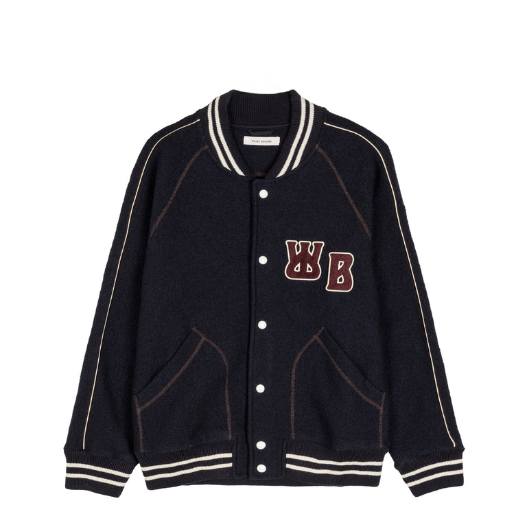 Wales Bonner October Varsity Jacket - M / Navy
