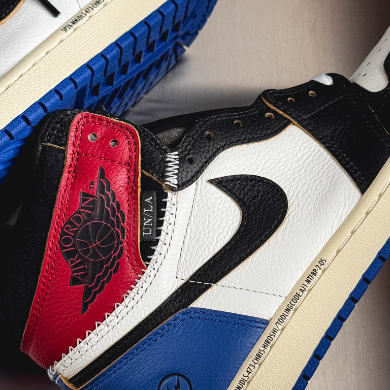 Nike x Fragment x Union LA Air Jordan 1 Retro High OG SP onfeet