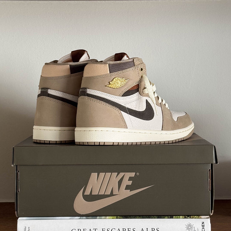 Nike Wmns Air Jordan 1 Retro High OG *Khaki* onfeet