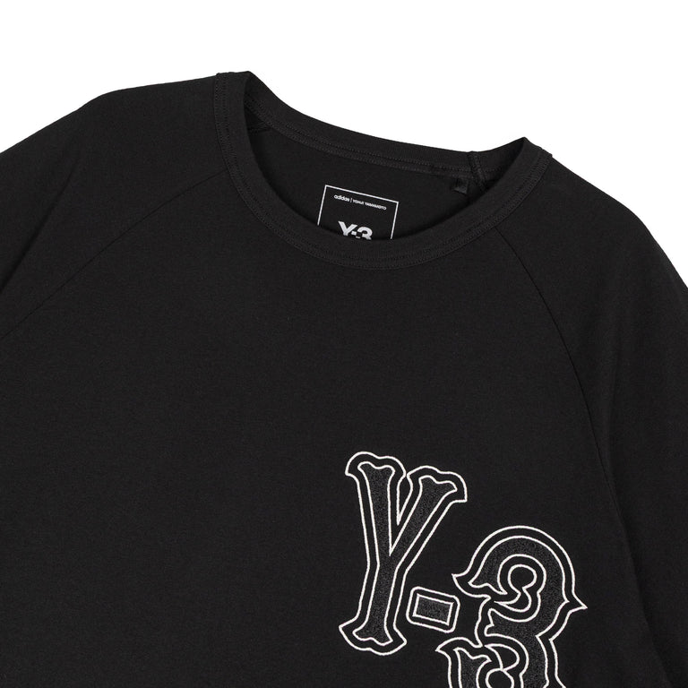 Adidas Y-3 Elite 5 GFX Short Sleeve Tee - S / Black - 3