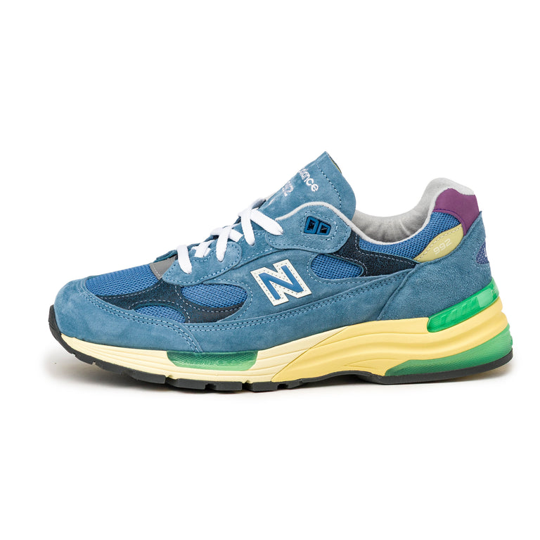 New Balance 992 *Made in USA* - 40 / Sea Stone / Green Apple / Maize
