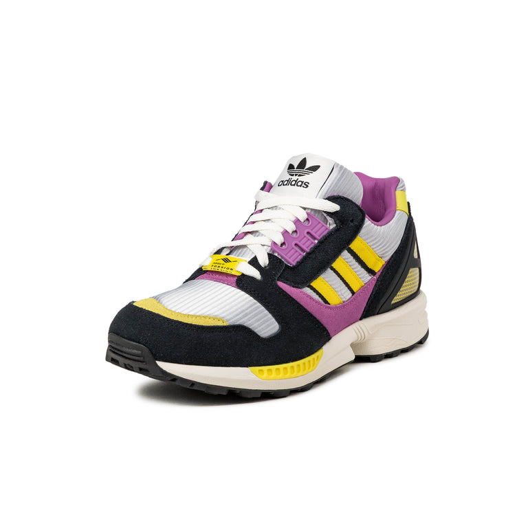 Adidas ZX 8000 *Made in Germany* - 43 1/3 / Core Black / Semi Pulse Lilac / Light Yellow - 5