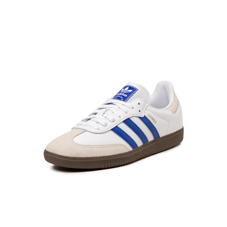 Adidas Samba OG - 37 1/3 / Footwear White / Lucid Blue / Gum 5 - 4