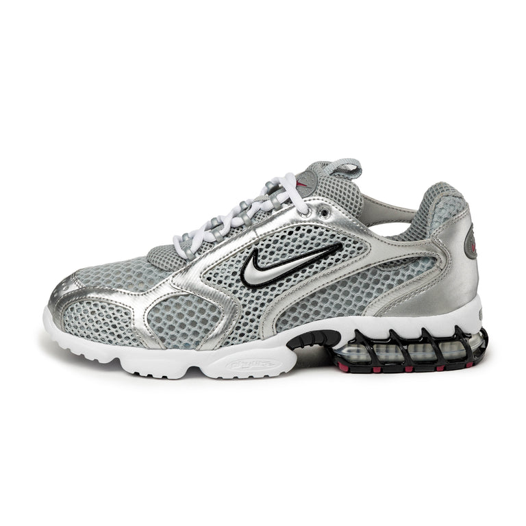 Nike Air Zoom Spiridon Cage 2 - 47 / Light Smoke Grey / Metallic Silver
