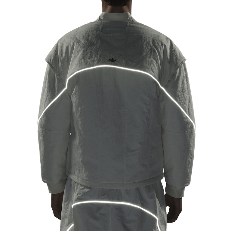 Adidas Motor Ave Racer Jacket - M / Off White - 9
