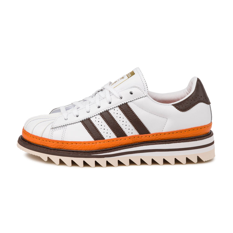 Adidas x Clot by Edison Chen Superstar Sawtooth - 36 / Footwear White / Coffee / Uniora - 1
