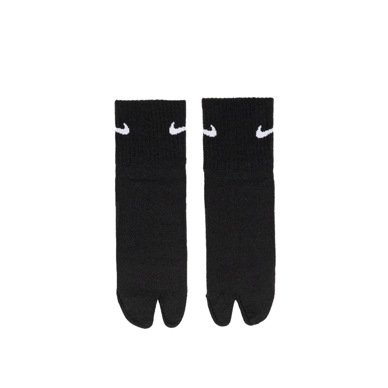 Nike	Everyday Plus Lightweight Ankle Split-Toe Socks - XL / Black / White - 2