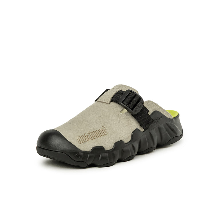 Keen x Metalwood Hyperport Clog - 44 / Plaza Taupe / Black - 5