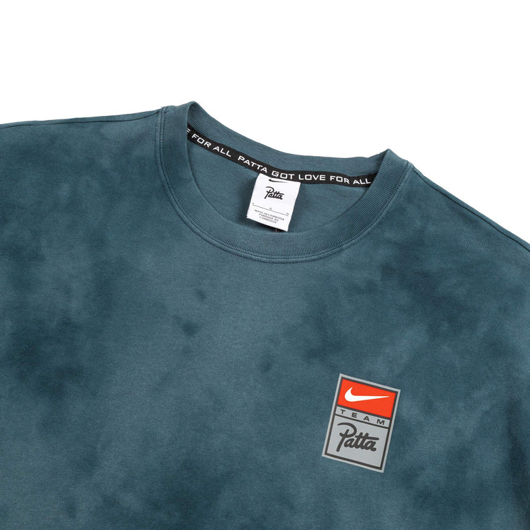 Nike	x Patta T-Shirt GX Wash - S / Squadron Blue / Deep Ocean / Dkobs - 3