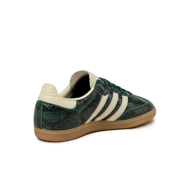 Adidas Samba OG W - 40 2/3 / Cream White / Cream White / Collegiate Green - 3