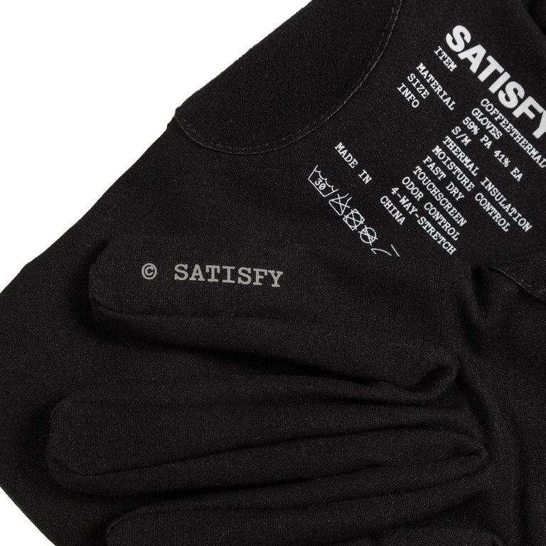 Satisfy Justice "CoffeeThermal" Gloves - S/M / Black - 2