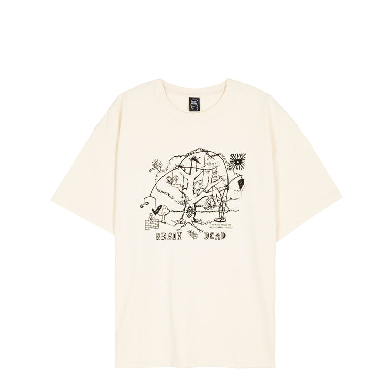 Brain Dead Oracle T-Shirt - M / Natural
