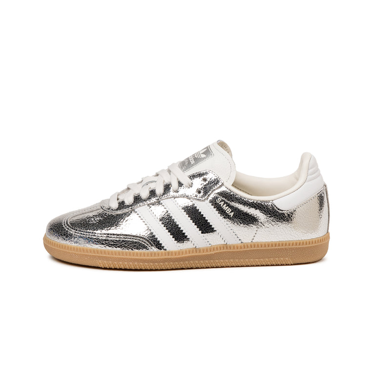 Adidas Samba OG W - 44 / Silver Metallic / Cloud White / Core White
