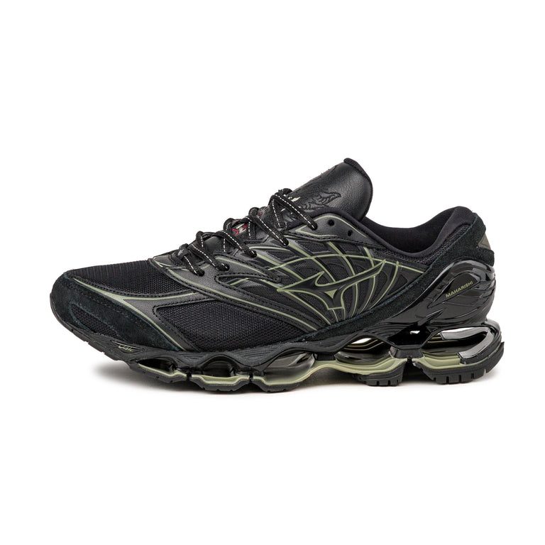 Mizuno x Maharishi Wave Prophecy LS - 41 / Black / Deep Green - 1