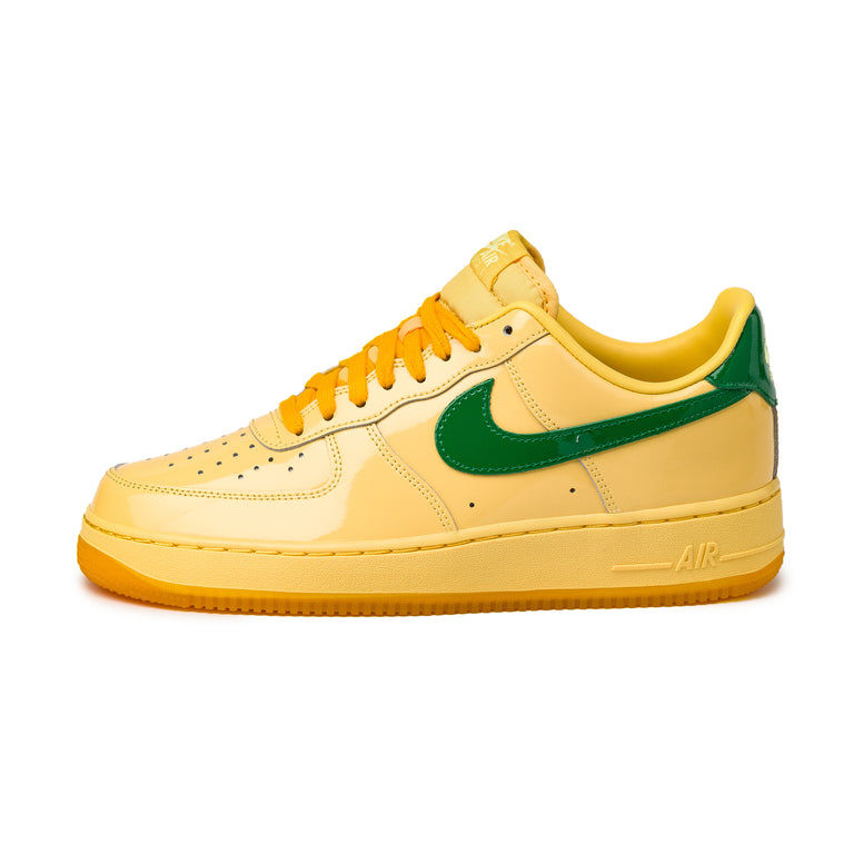 Nike Air Force 1 Low QS *Patent* - 38 / Topaz Gold / Light Laser Orange / Midas Gold / Pine Green
