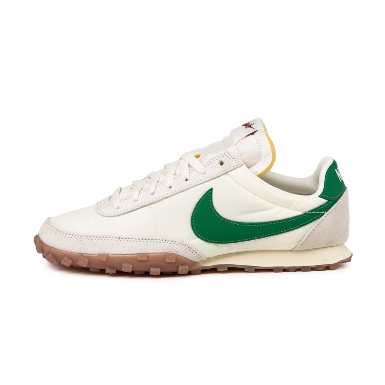 Nike Waffle Racer - 38.5 / Sail / Pine Green / Beach / Gum Med Brown - 1