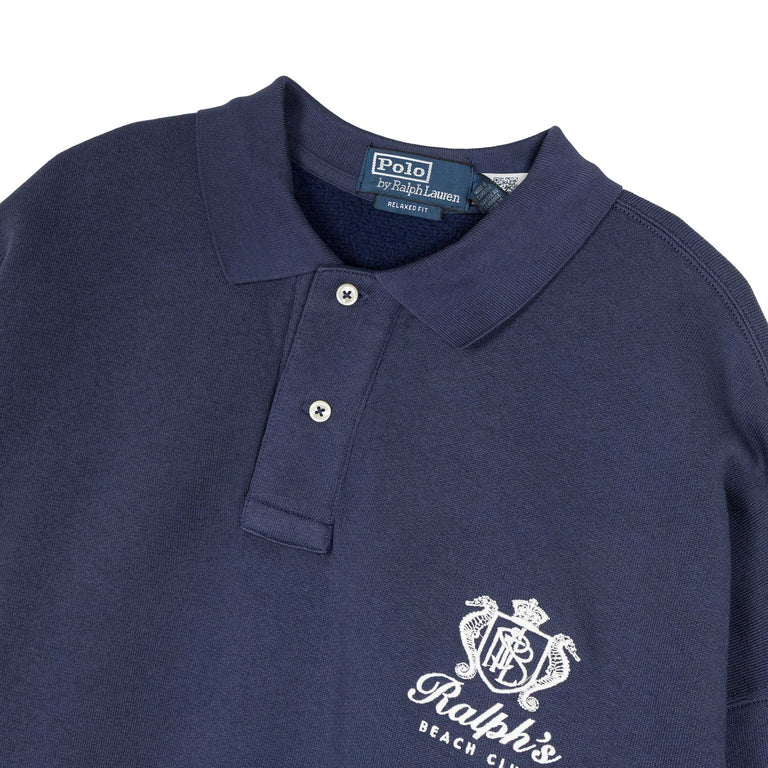 Polo Ralph Lauren Beach Club Polo Sweater - XL / Dark Cobalt - 2
