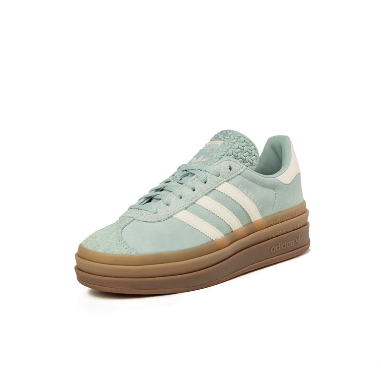 Adidas Gazelle Bold W - 38 2/3 / Ashen Green / Off White / Gum - 2