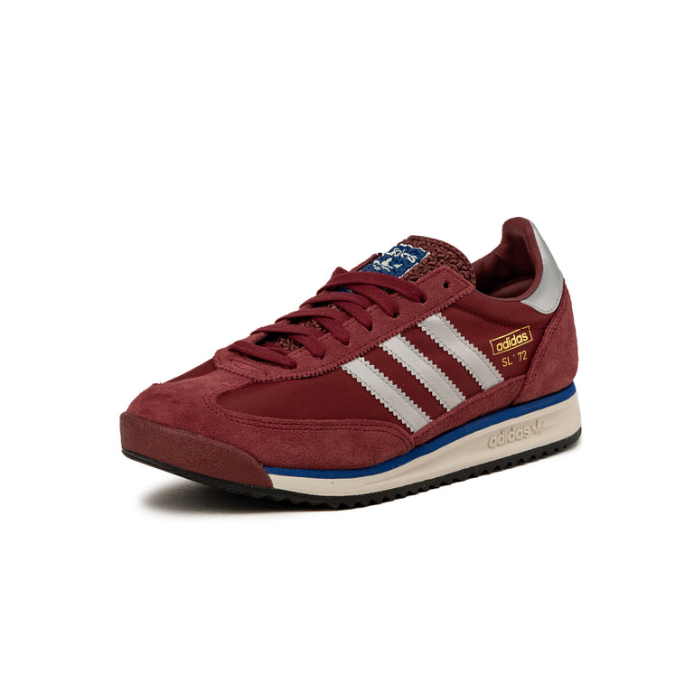 Adidas SL 72 RS - 46 2/3 / Noble Maroon / Silver Metallic / Off White - 3