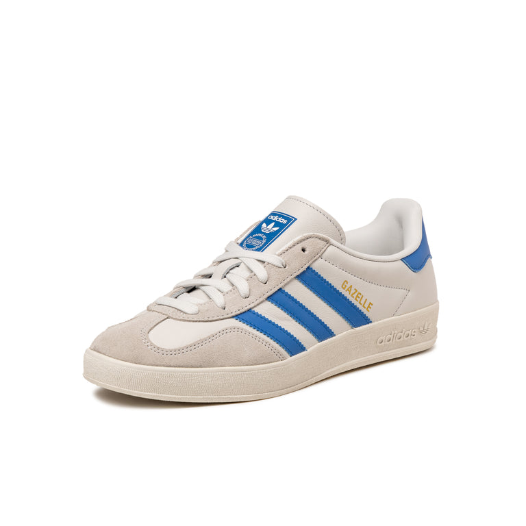 Adidas Gazelle Indoor - 37 1/3 / Crystal White / Blue / Grey One - 2