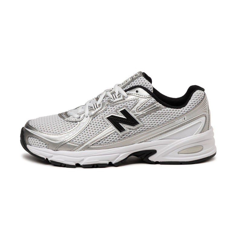 New Balance 740 - 37.5 / White / Silver / Metallic / Black - 1