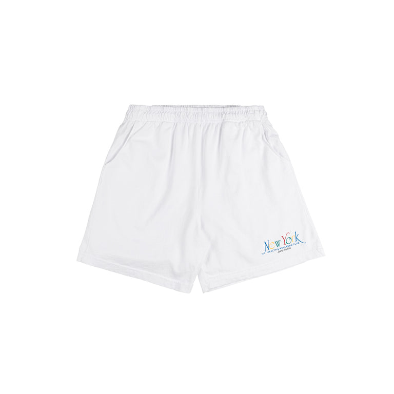 Sporty & Rich NY 94 Gym Short - S / White - 1