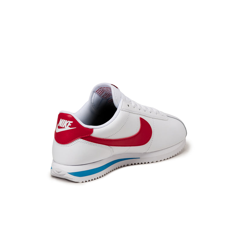 Nike Wmns Cortez - 36.5 / White / Varsity Red / Varsity Blue - 4