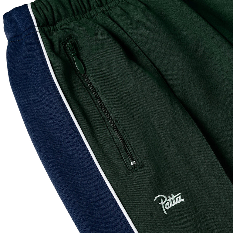 Patta Tricot Straight Track Pants - S / Pine Grove - 3
