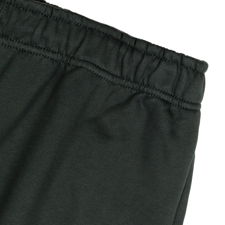 Nike	Solo Swoosh Fleece Open-Hem Pants - XXL / Black Spruce / White - 2