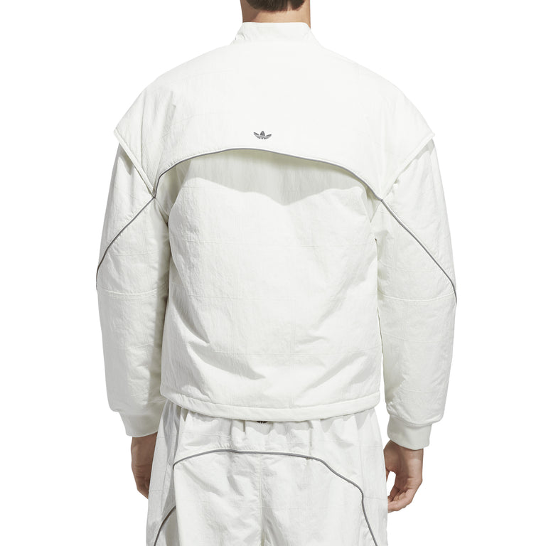 Adidas Motor Ave Racer Jacket - M / Off White - 4