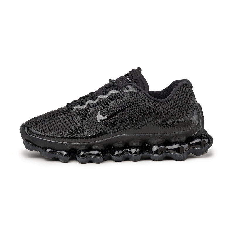 Nike Air Liquid Max - 40 / Black / Black / Black / Clear / Metallic Silver
